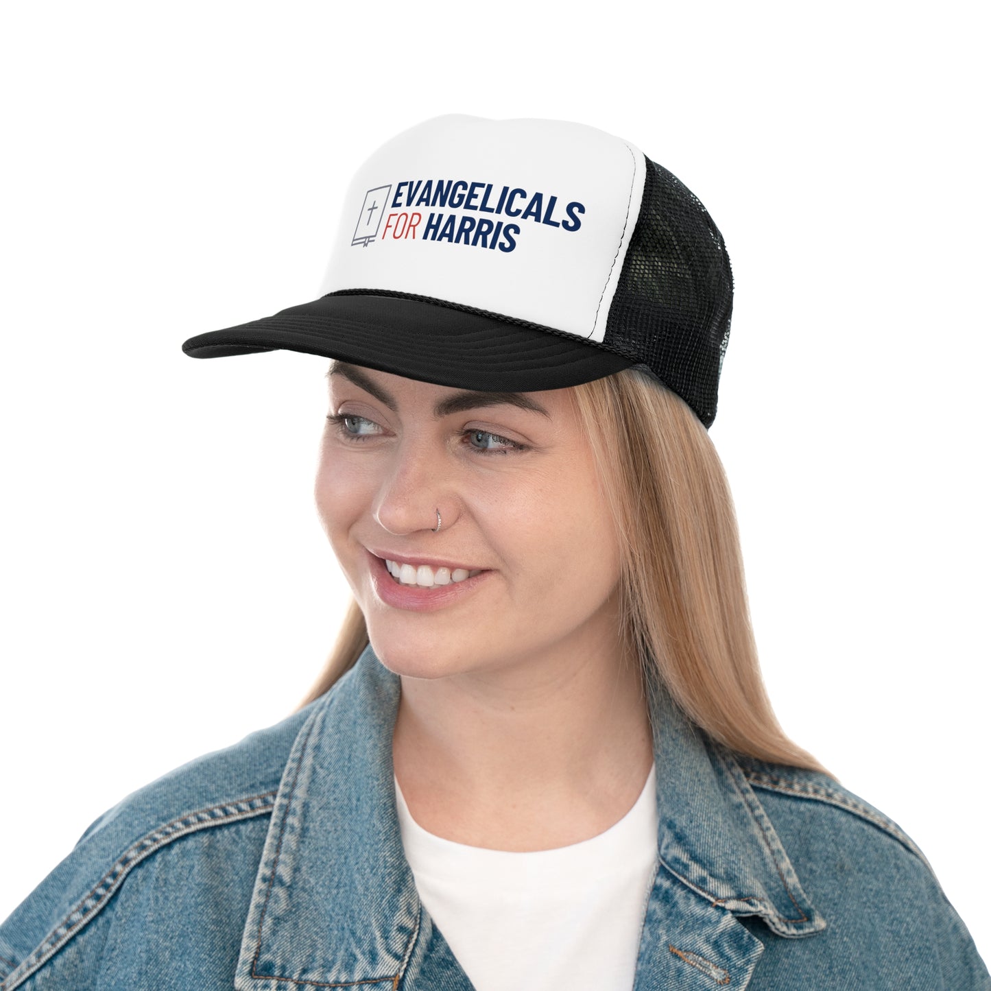 Evangelicals For Harris Trucker Hat