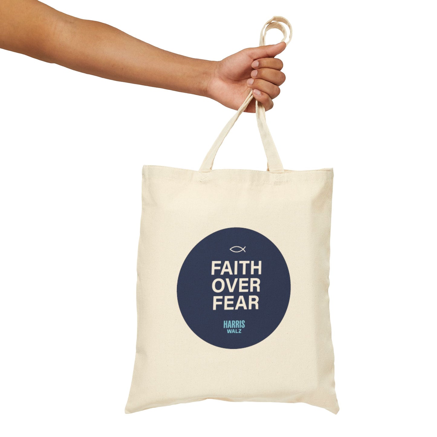 Evangelicals For Harris Canvas Tote