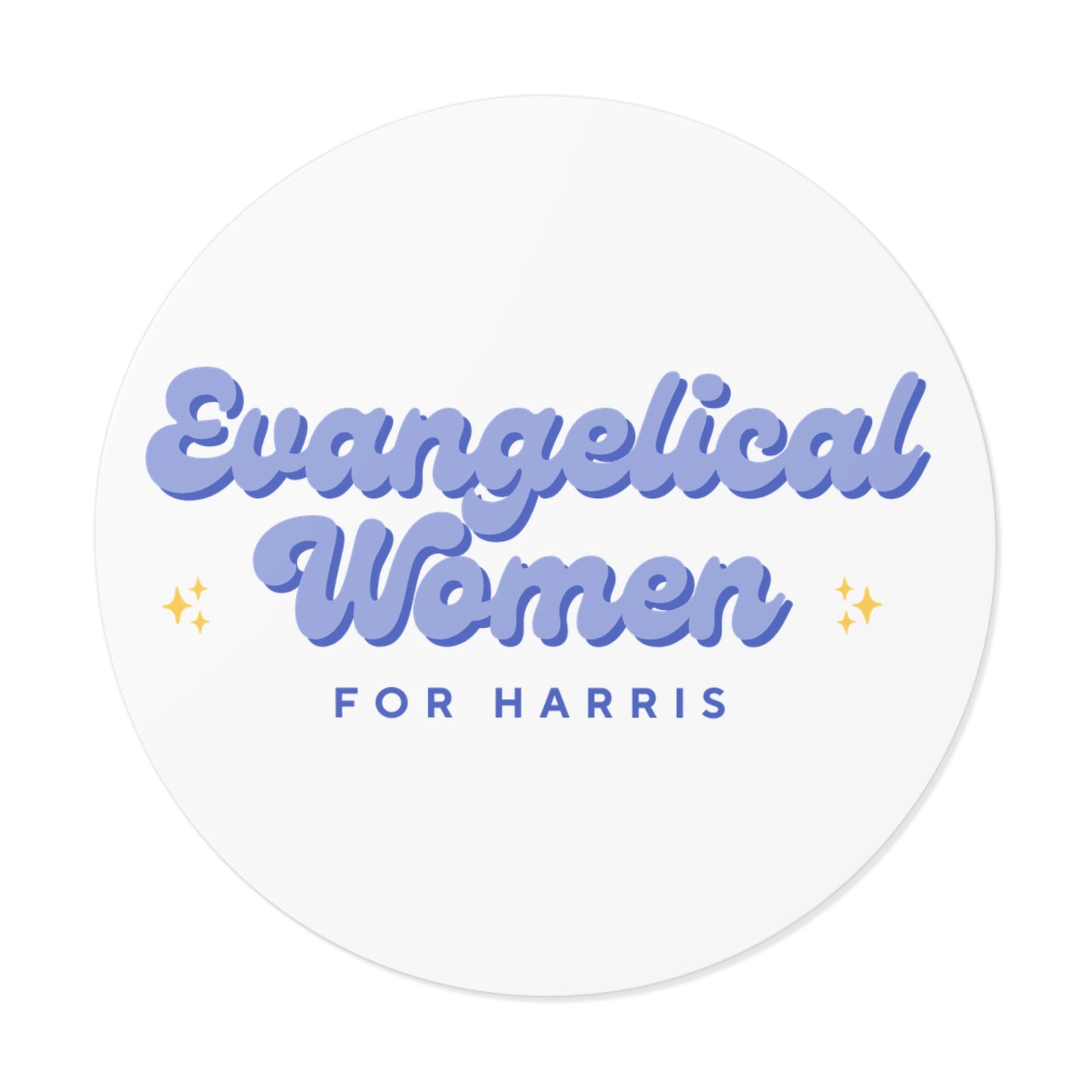 Evangelical Women For Harris Sticker