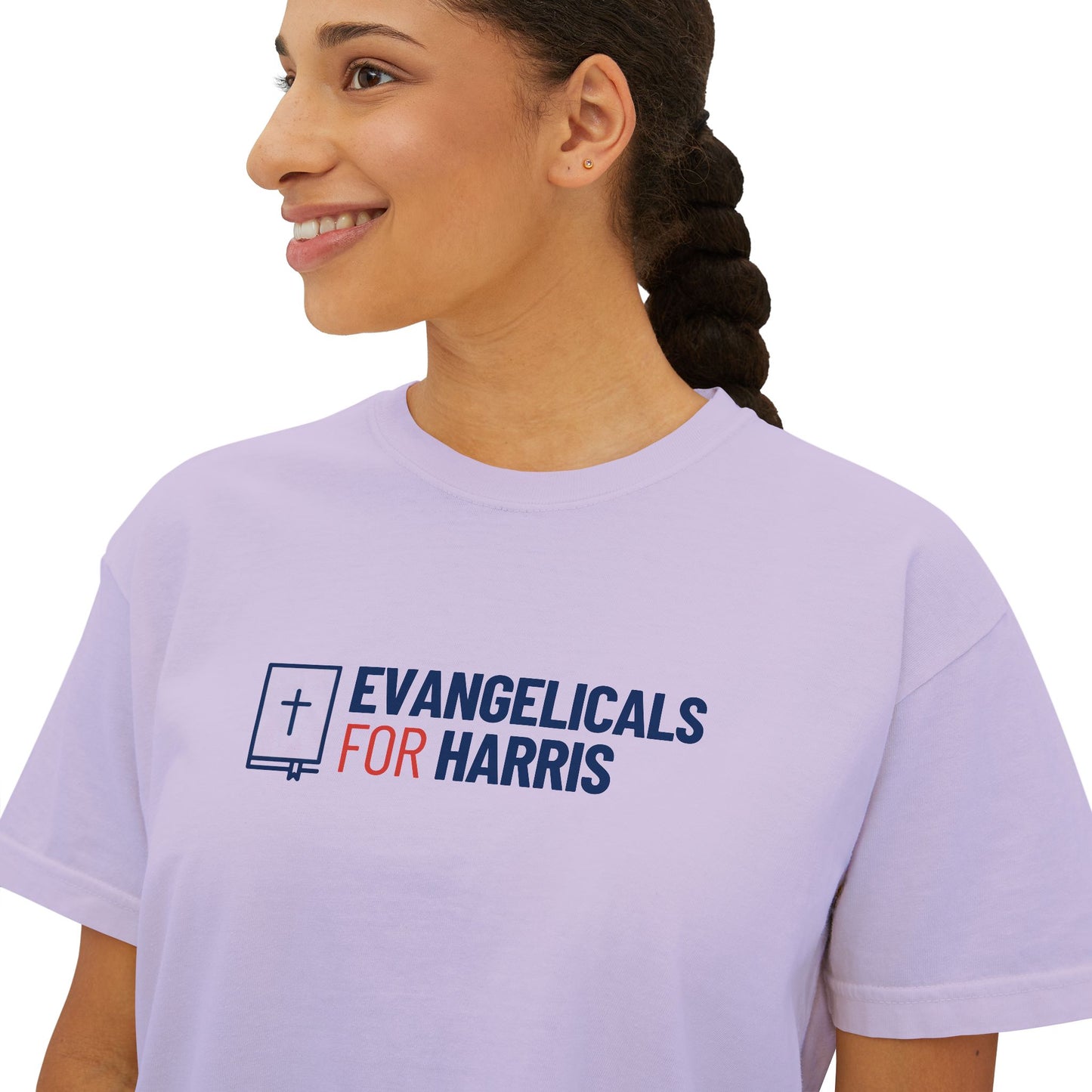 Evangelicals For Harris Women's Boxy Tee