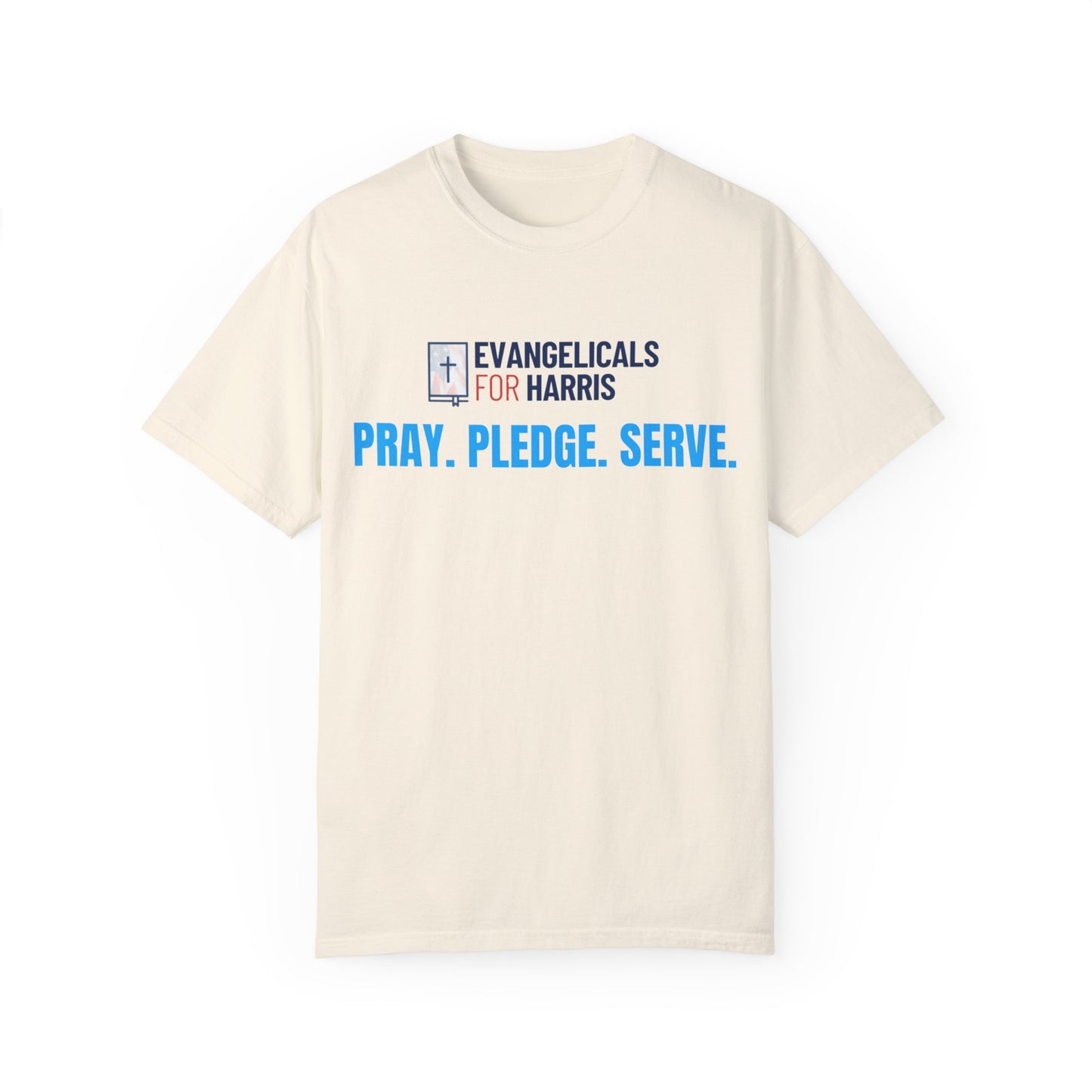 Pray, Pledge, Serve (Logo Front) T-shirt