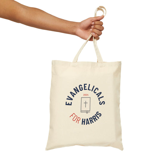 Evangelicals For Harris Canvas Tote