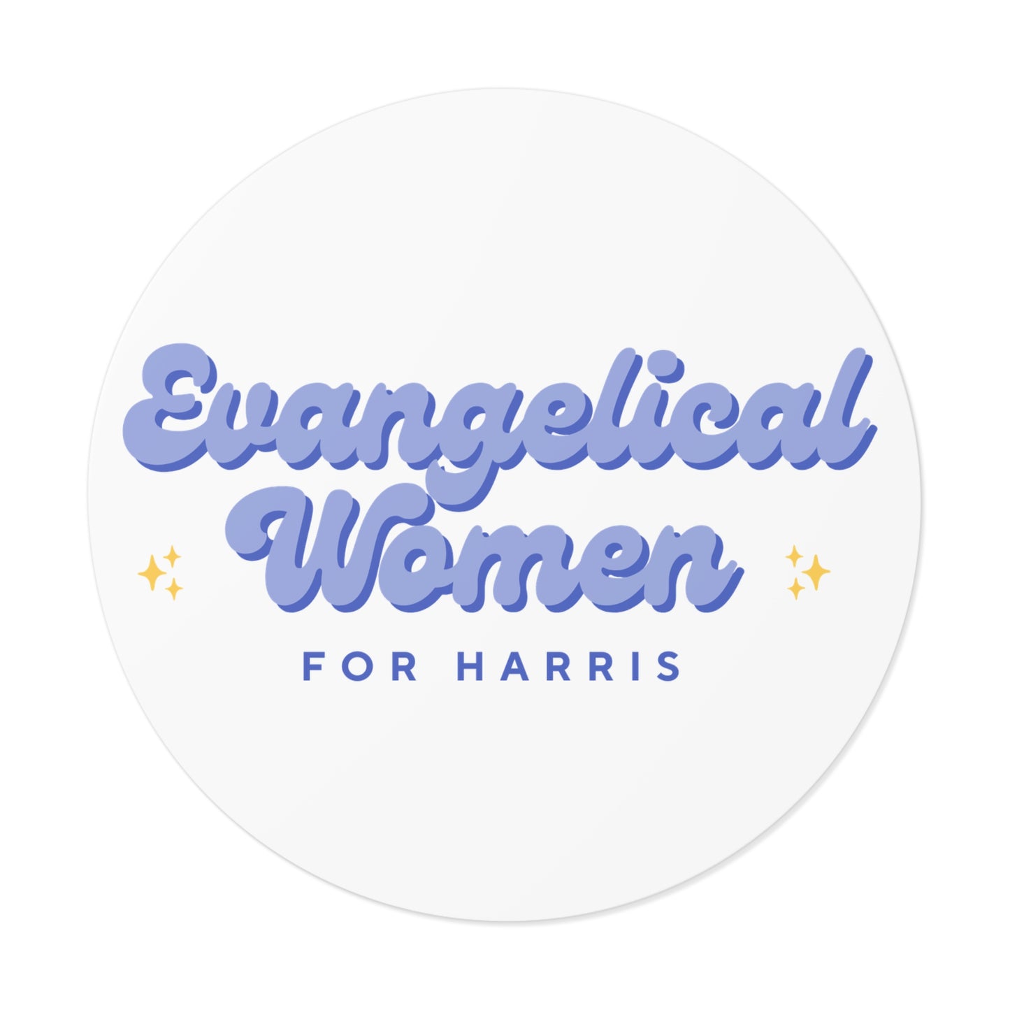 Evangelical Women For Harris Sticker