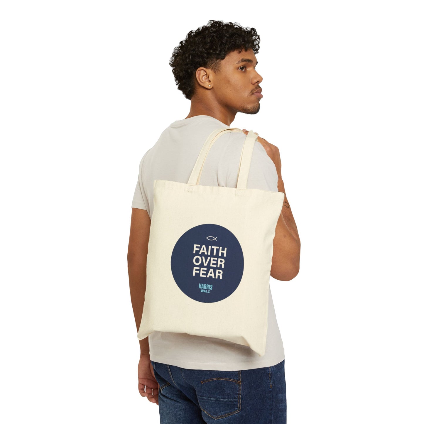 Evangelicals For Harris Canvas Tote