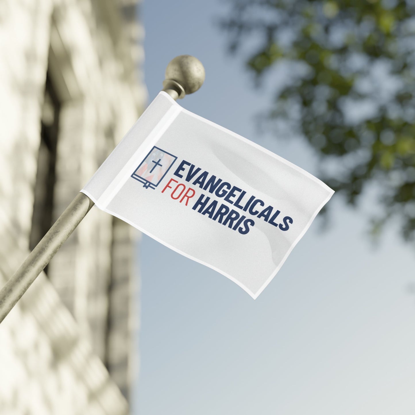 Evangelicals For Harris Flag