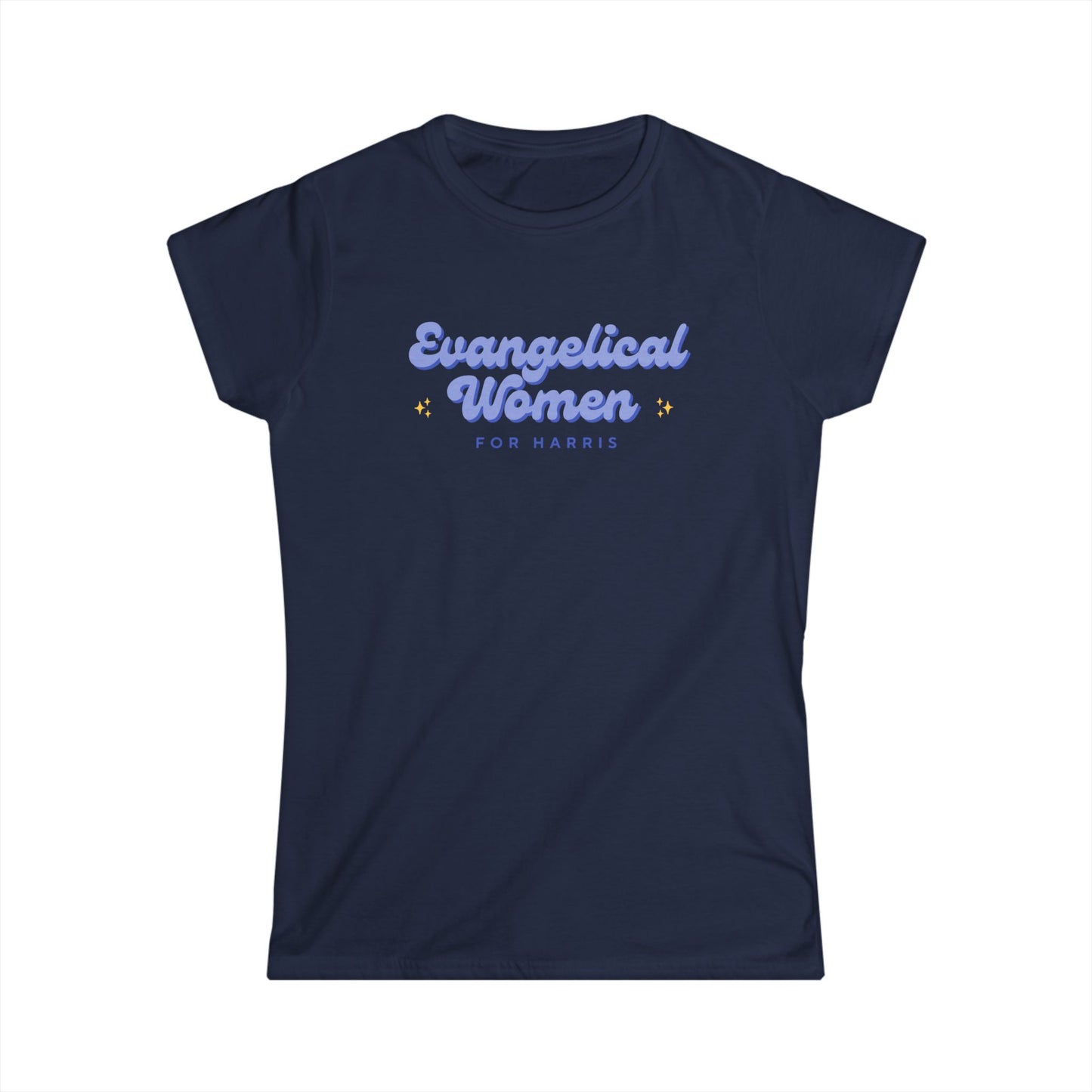 Evangelical Women For Harris Softstyle Women's Tee