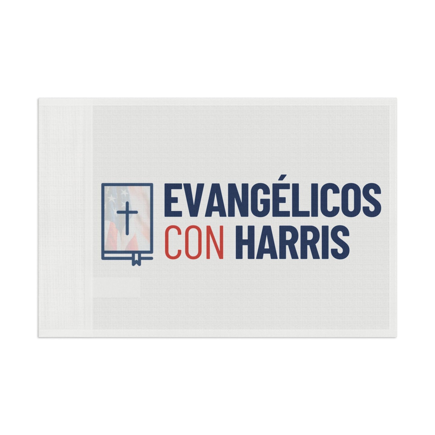 Evangélicos Con Harris Flag