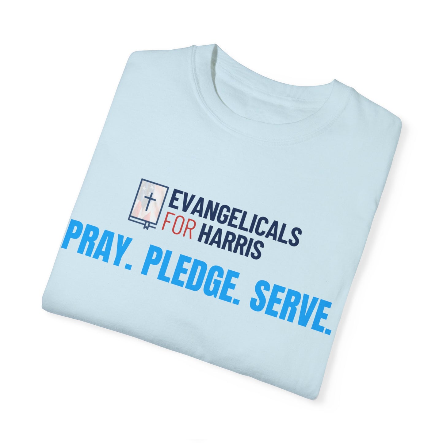 Pray, Pledge, Serve (Logo Front) T-shirt