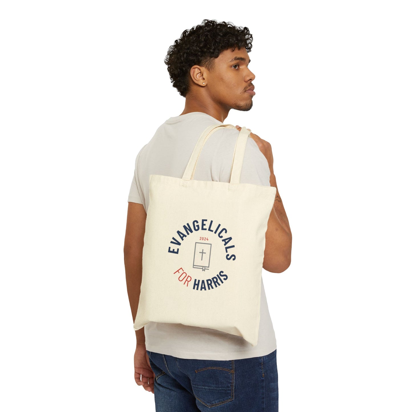 Evangelicals For Harris Canvas Tote