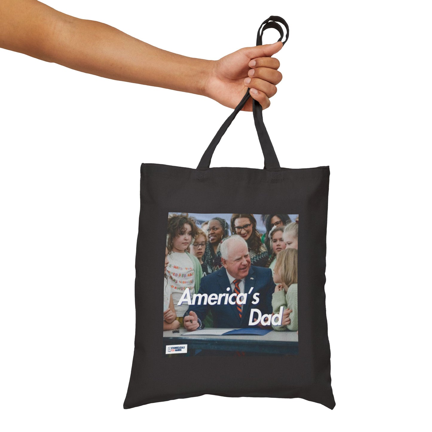 Tim Walz "America's Dad" Tote Bag