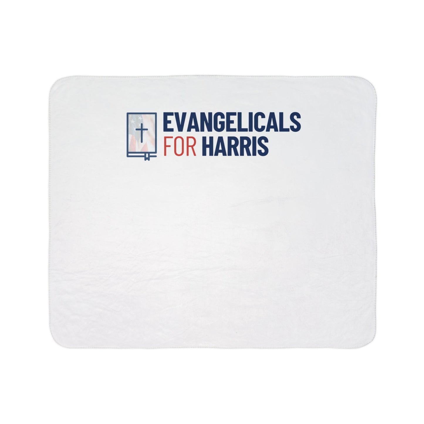 Evangelicals For Harris Fleece Sherpa Blanket