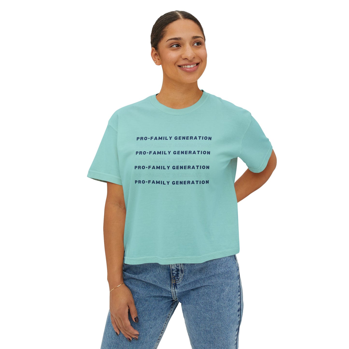 Pro-Family Generation Boxy Tee