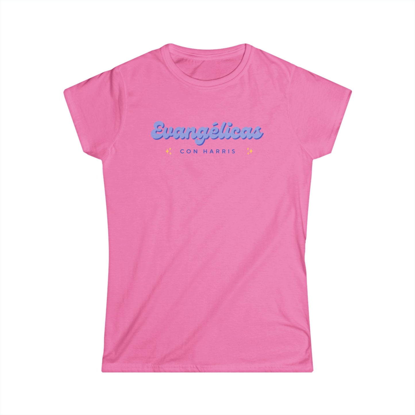 Evangélicas Con Harris Softstyle Women's Tee