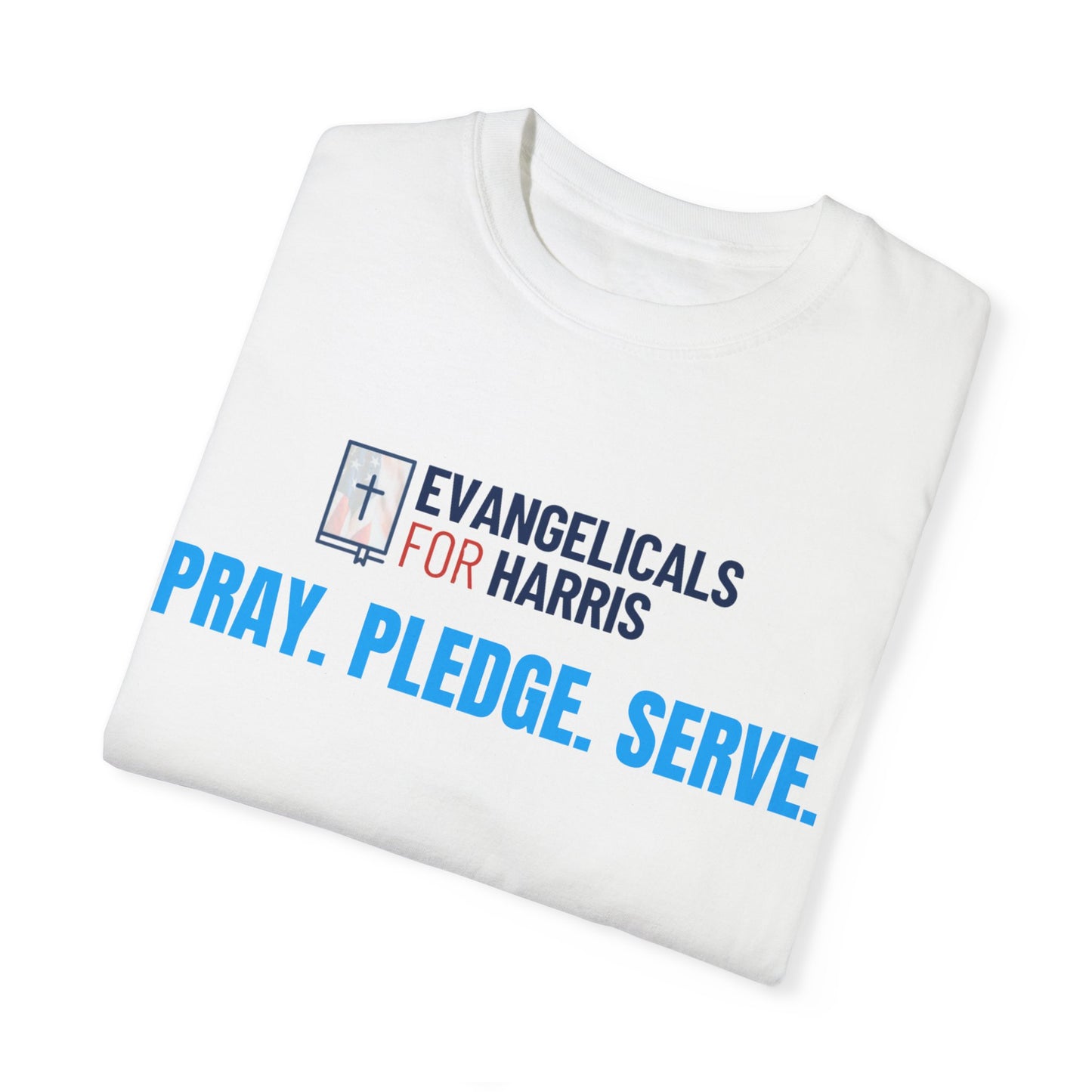 Pray, Pledge, Serve (Logo Front) T-shirt