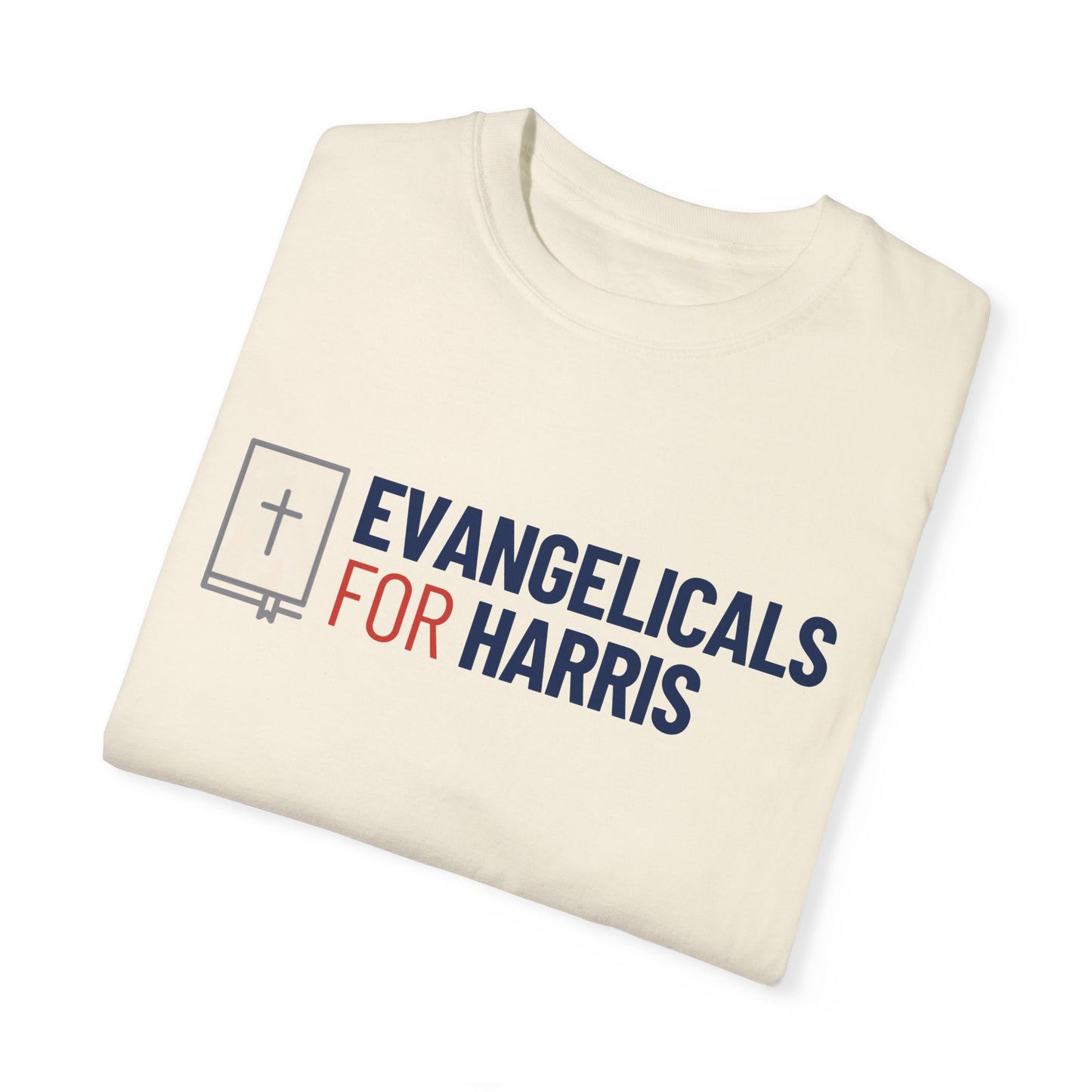 Evangelicals For Harris Logo Garment-Dyed T-Shirt