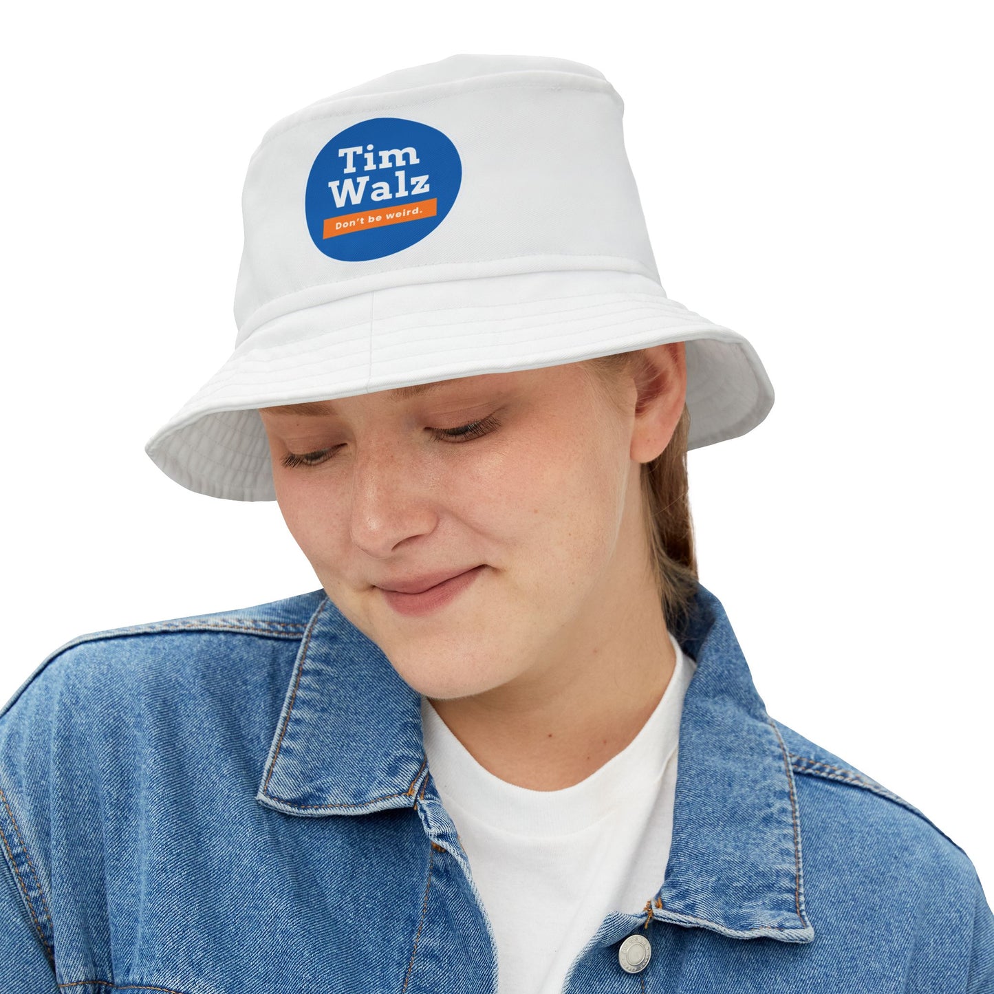 Tim Walz Don't Be Weird Bucket Hat