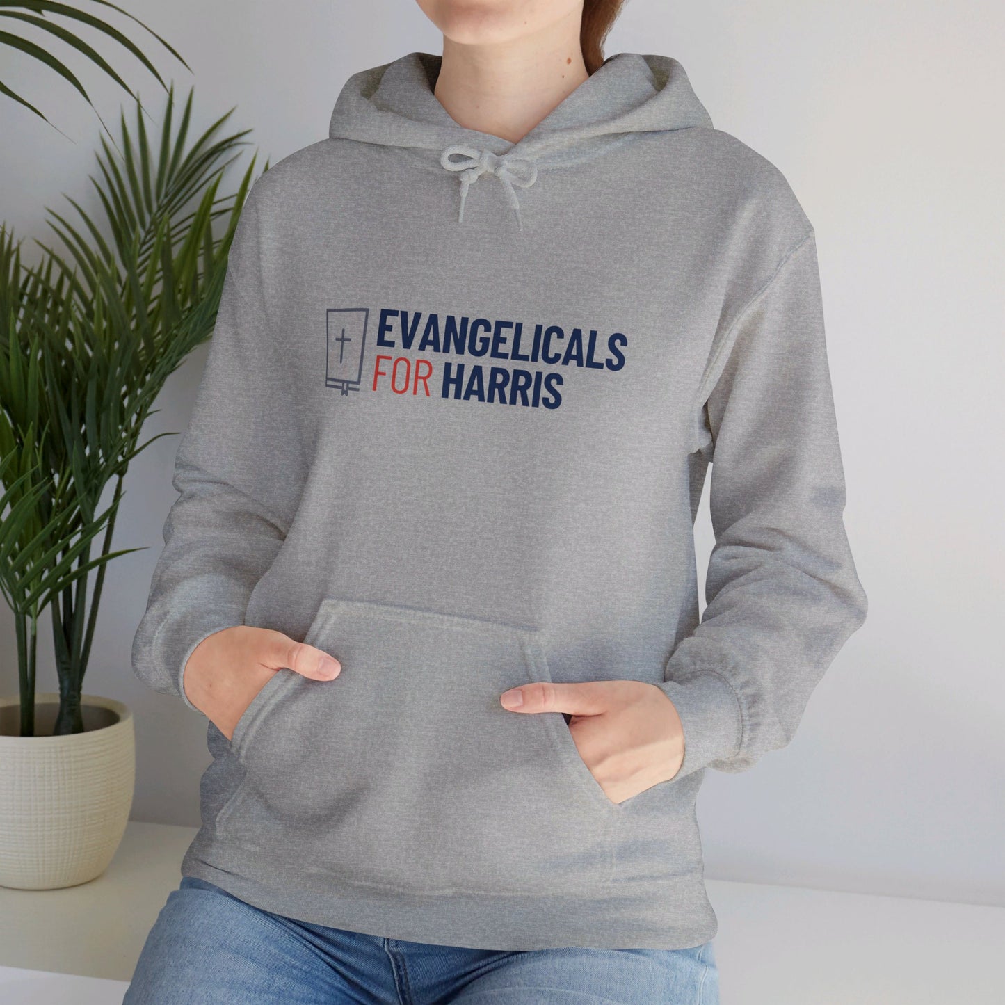 Evangelicals For Harris x Joy Hooded Sweatshirt