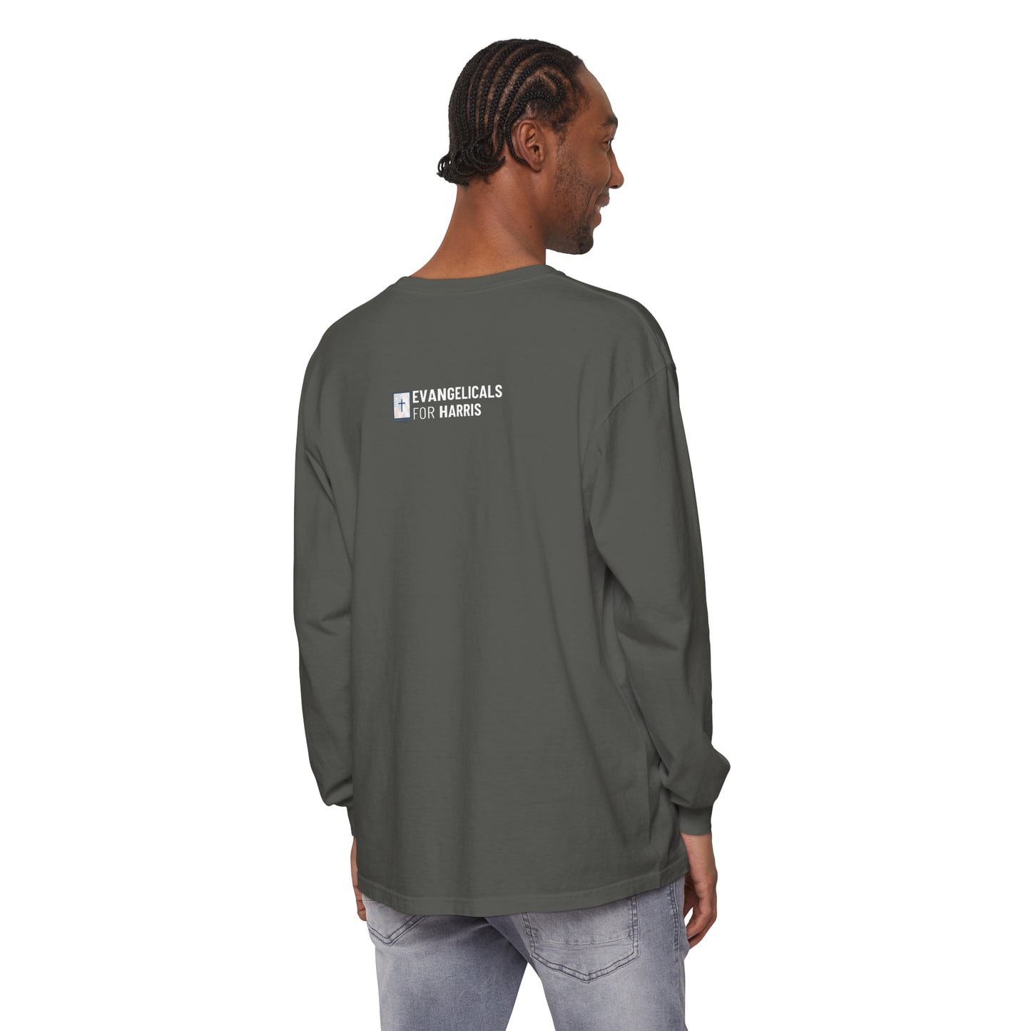 We Are All God's Children - Unisex Garment-dyed Long Sleeve T-Shirt