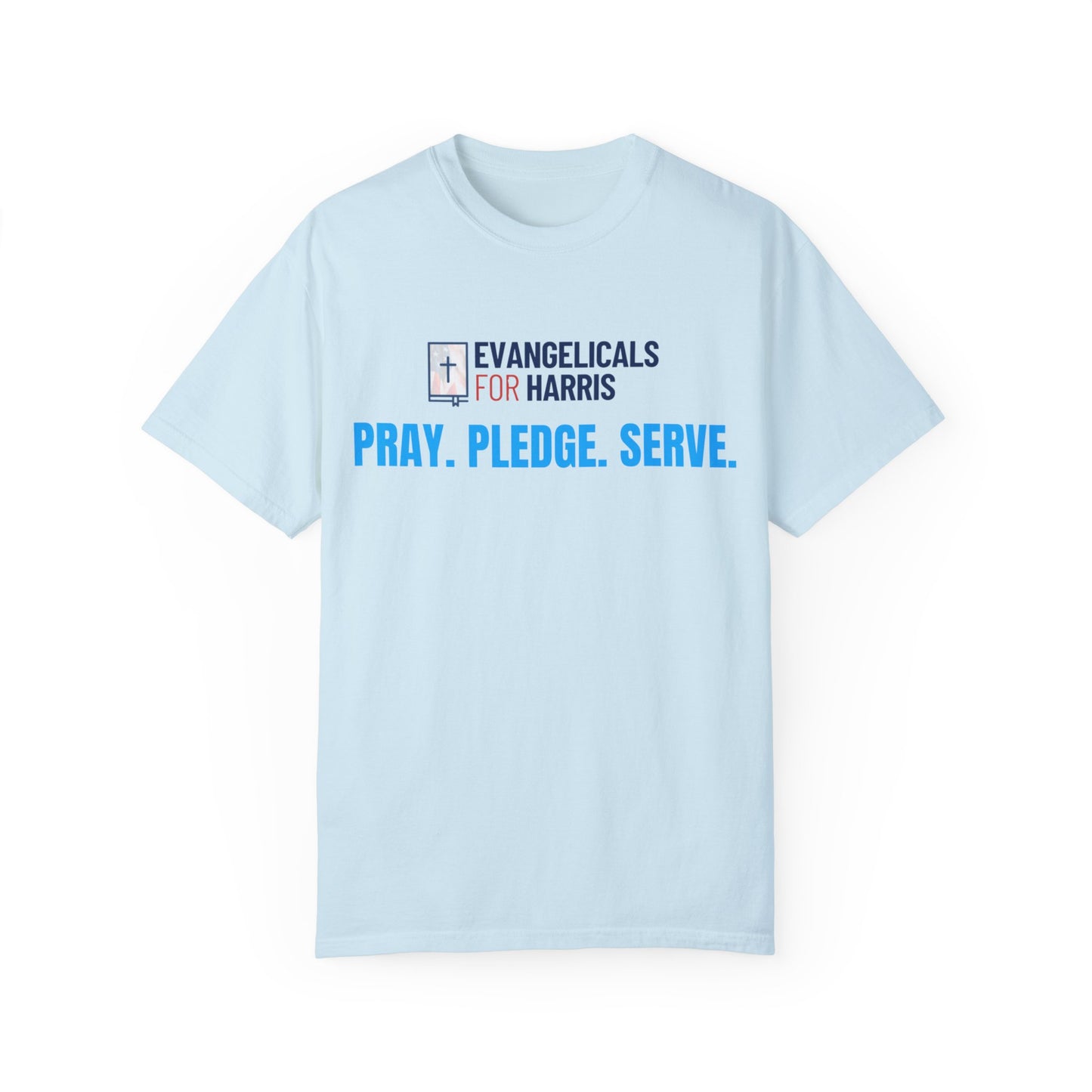 Pray, Pledge, Serve (Logo Front) T-shirt