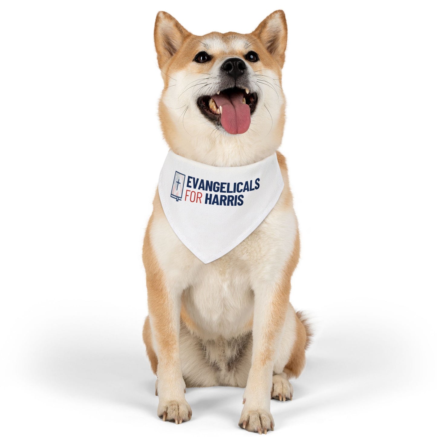 Evangelicals For Harris Pet Bandana Collar