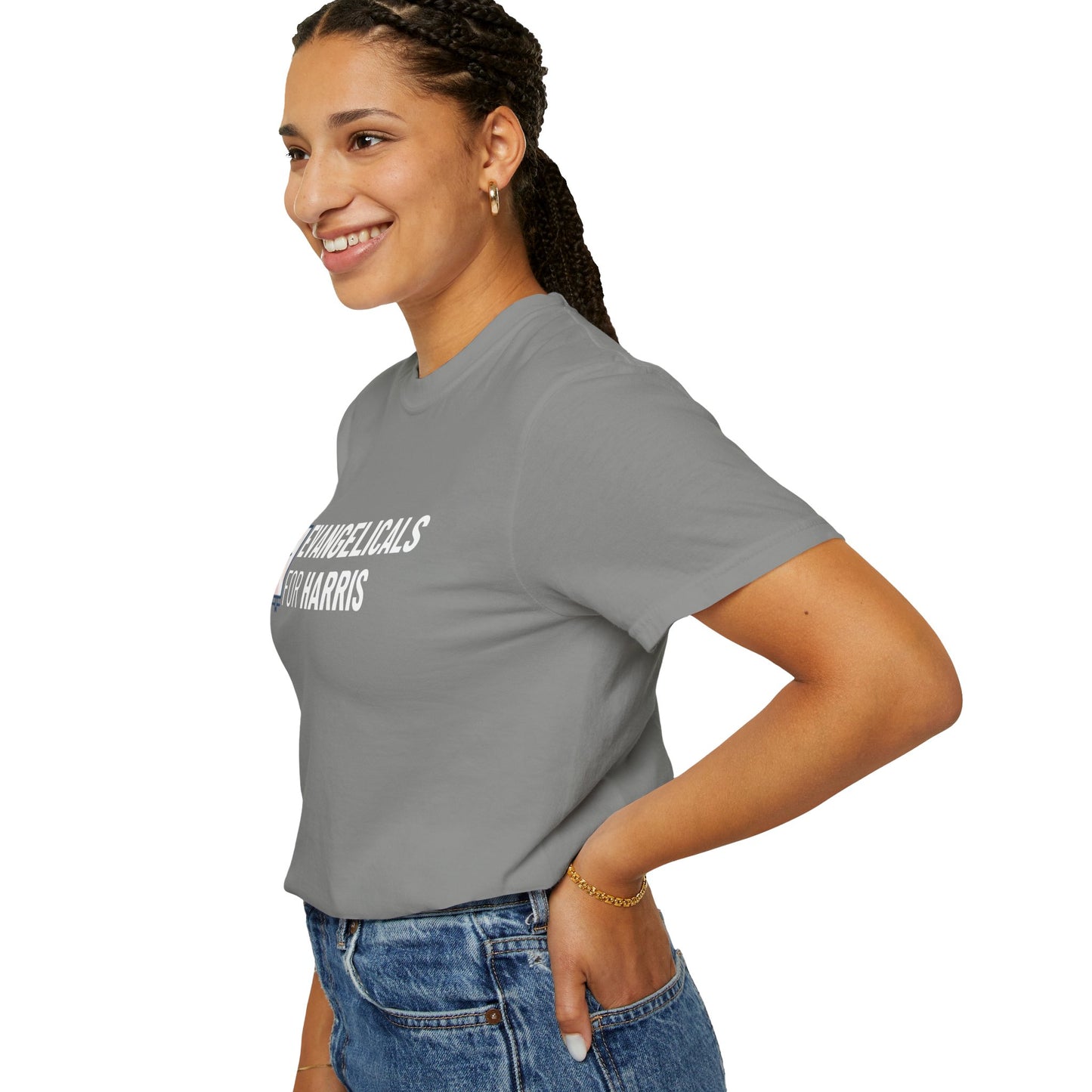 Evangelicals For Harris Logo Garment-Dyed T-Shirt