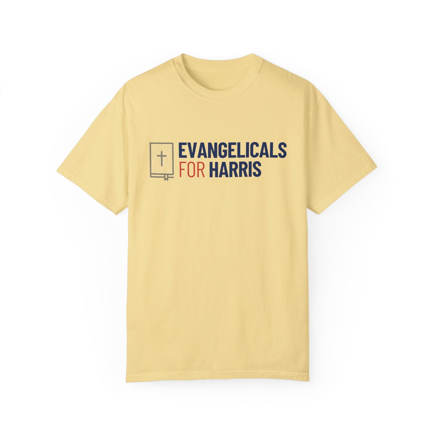 Evangelicals For Harris Logo Garment-Dyed T-Shirt