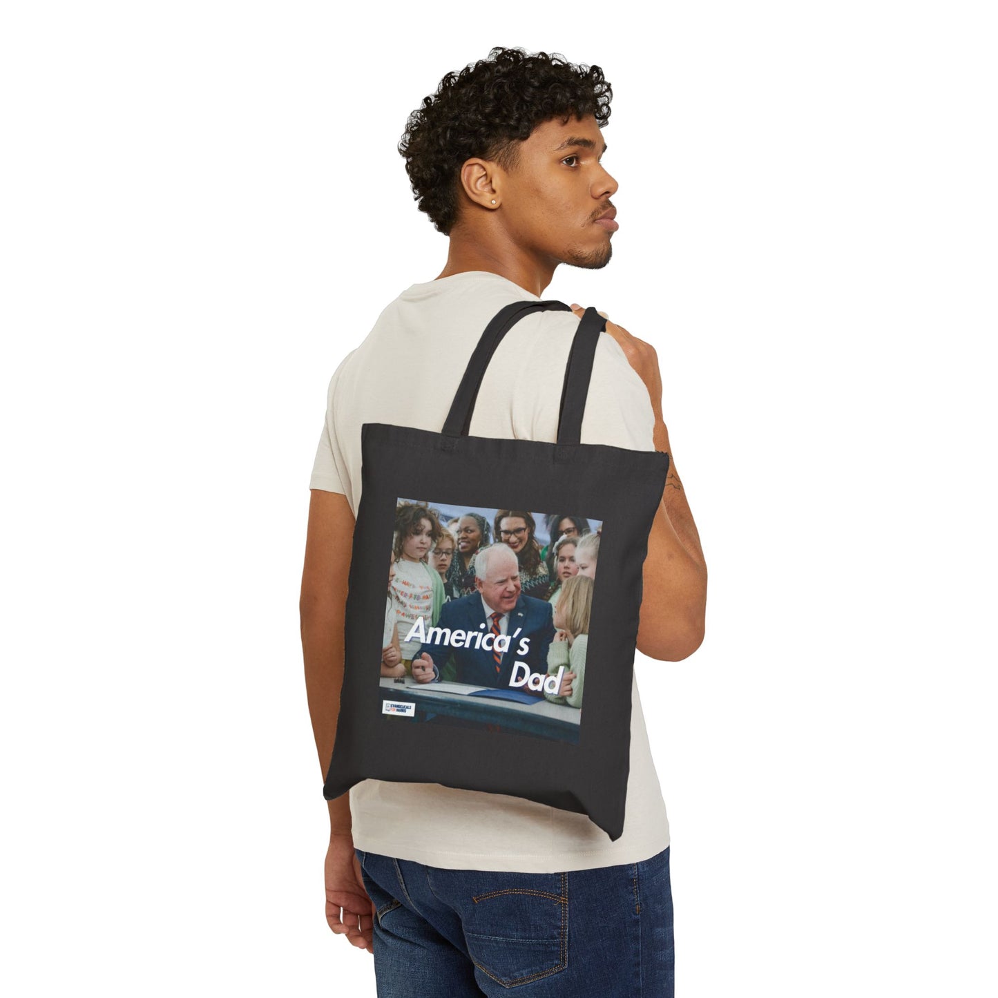 Tim Walz "America's Dad" Tote Bag