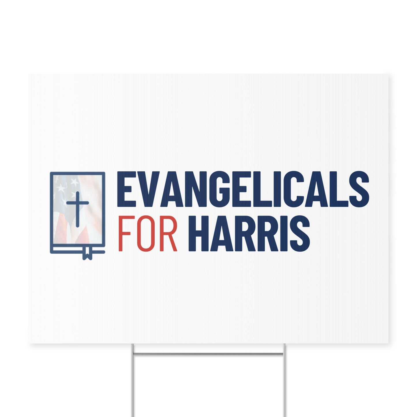 Evangelicals For Harris Yard Sign