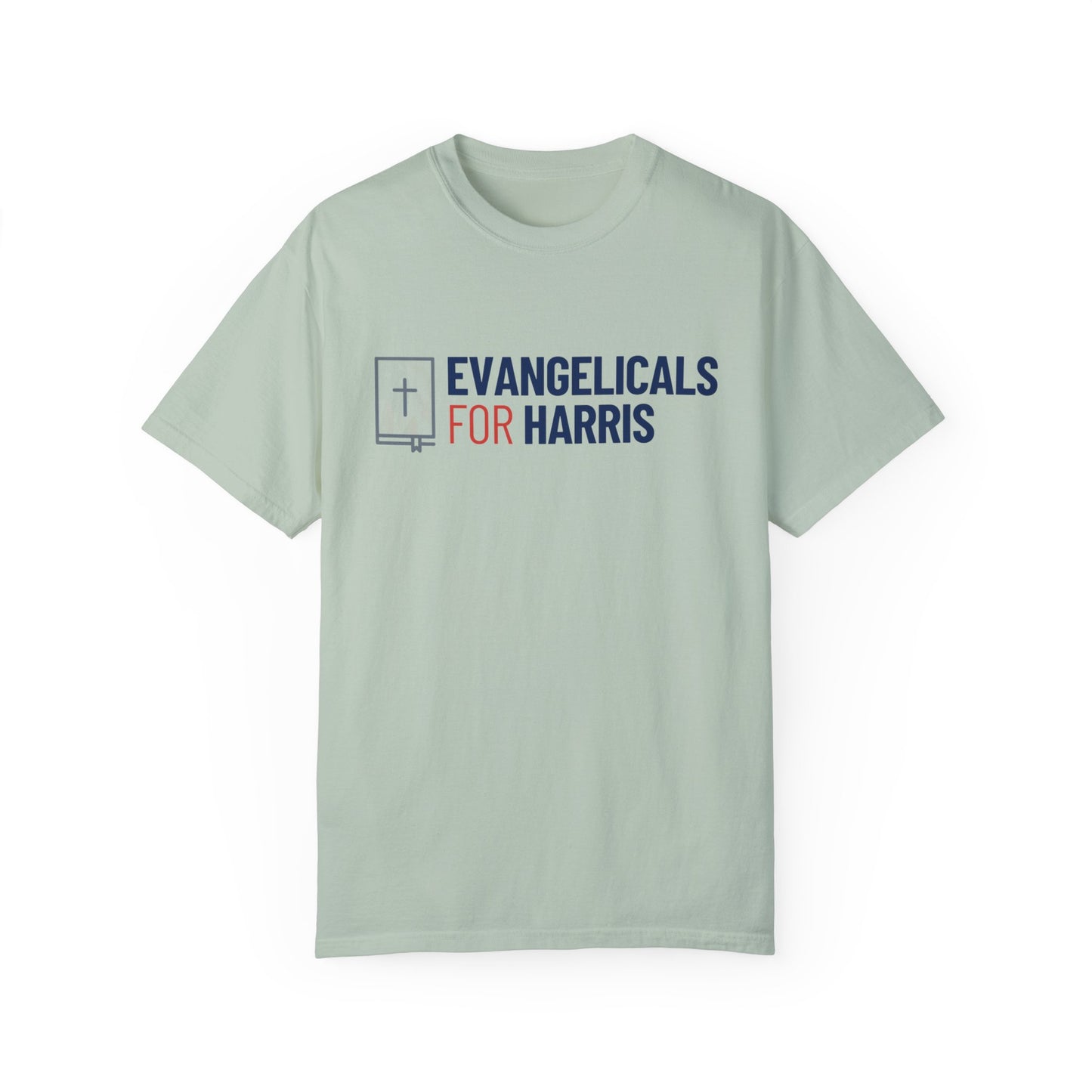 Evangelicals For Harris Logo Garment-Dyed T-Shirt