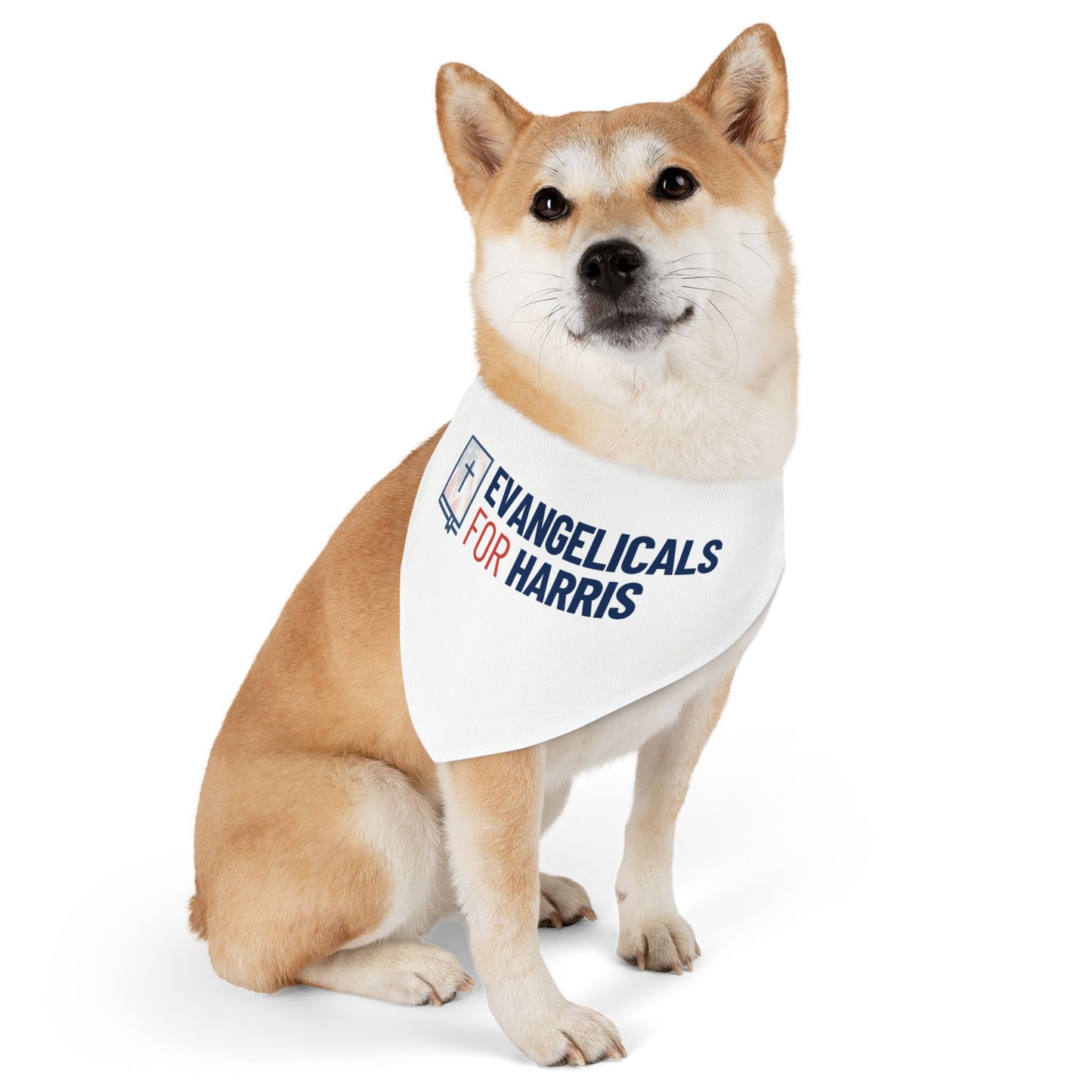 Evangelicals For Harris Pet Bandana Collar