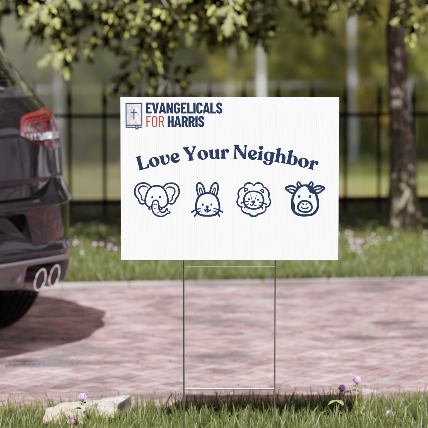 Love Your Neighbor Yard Sign