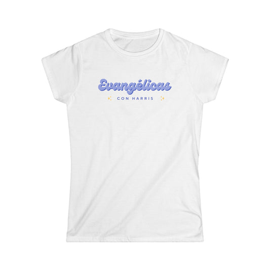 Evangélicas Con Harris Softstyle Women's Tee