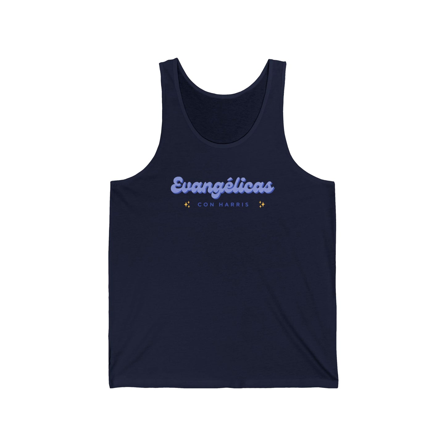 Evangélicas Con Harris Unisex Jersey Tank