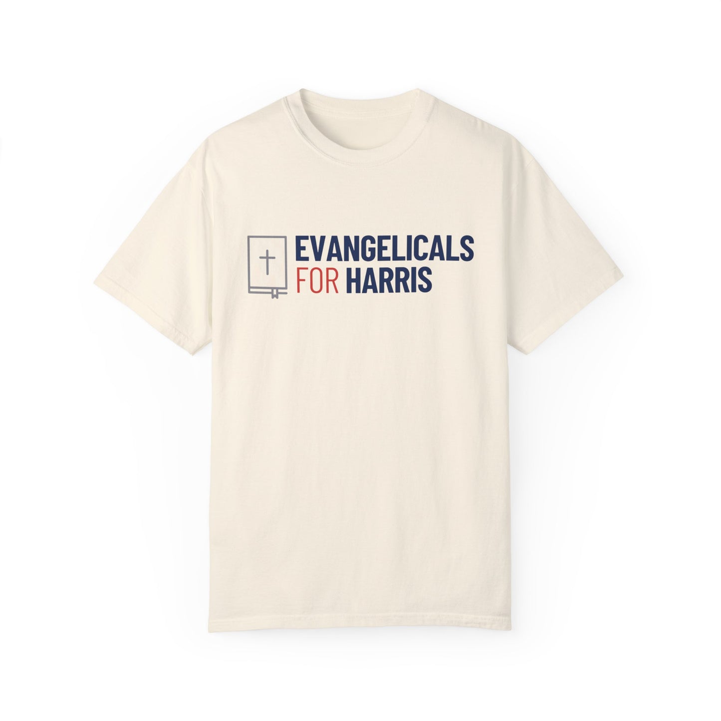 Evangelicals For Harris Logo Garment-Dyed T-Shirt