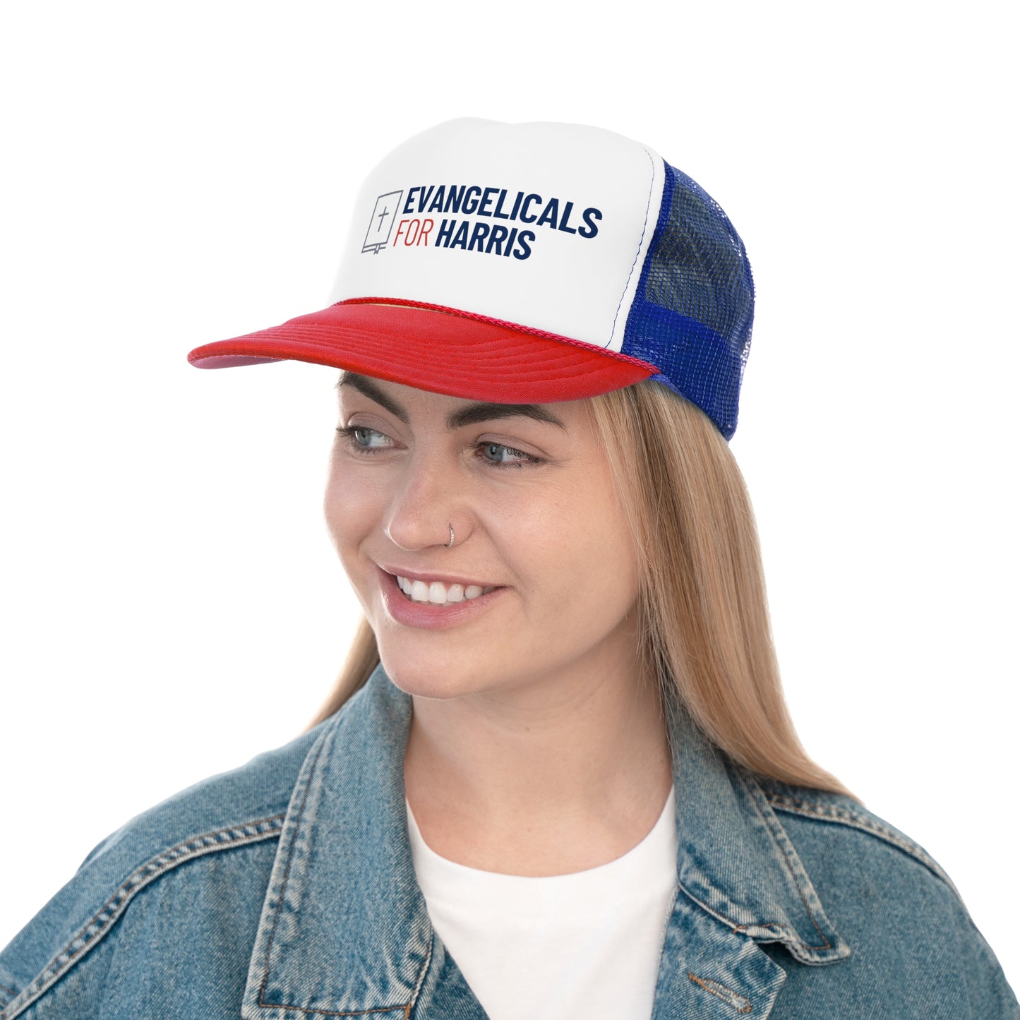 Evangelicals For Harris Trucker Hat