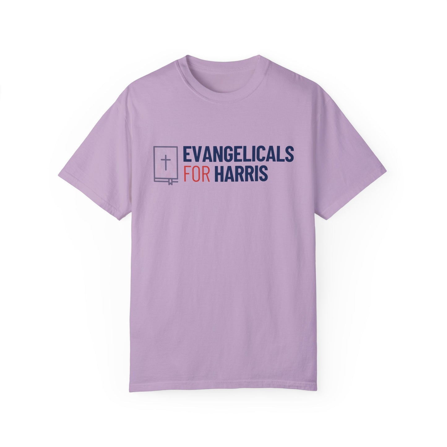 Evangelicals For Harris Logo Garment-Dyed T-Shirt