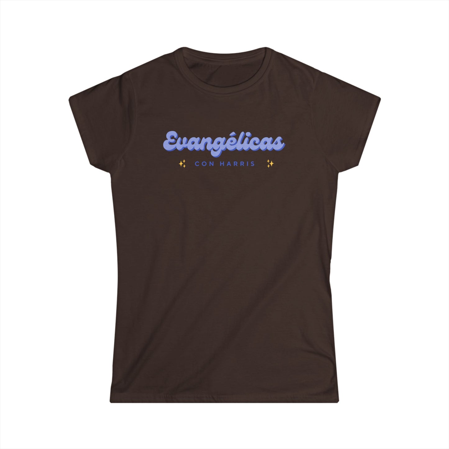 Evangélicas Con Harris Softstyle Women's Tee