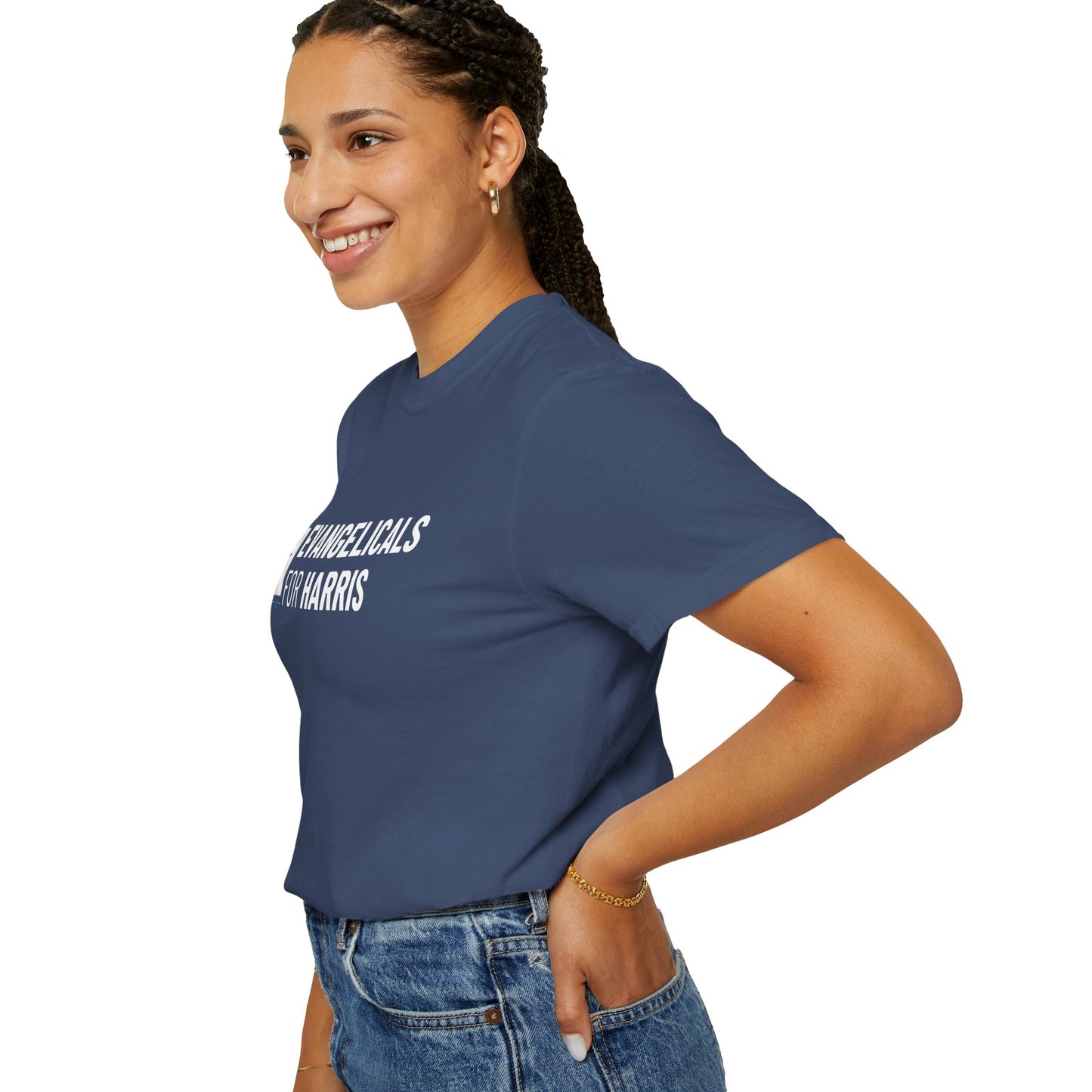 Evangelicals For Harris Logo Garment-Dyed T-Shirt