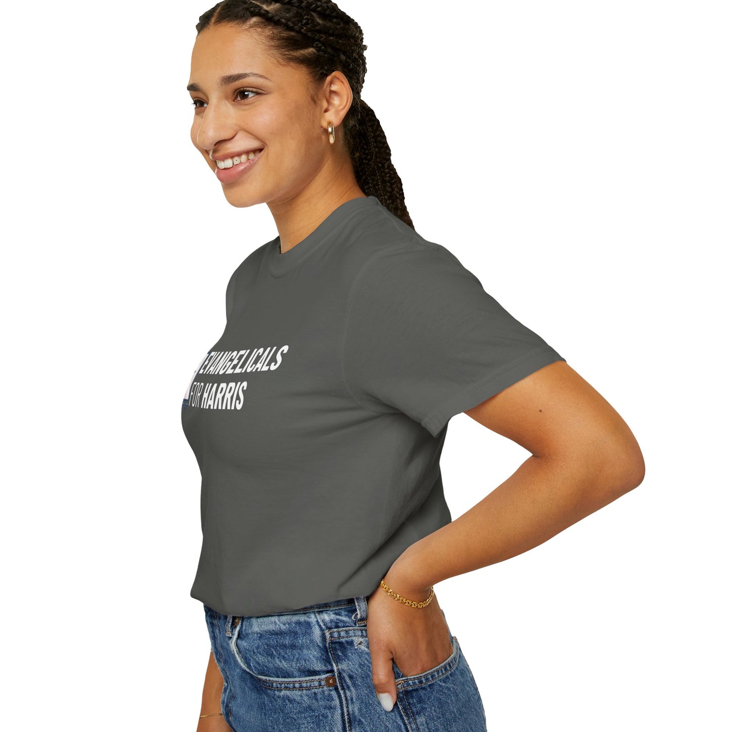 Evangelicals For Harris Logo Garment-Dyed T-Shirt