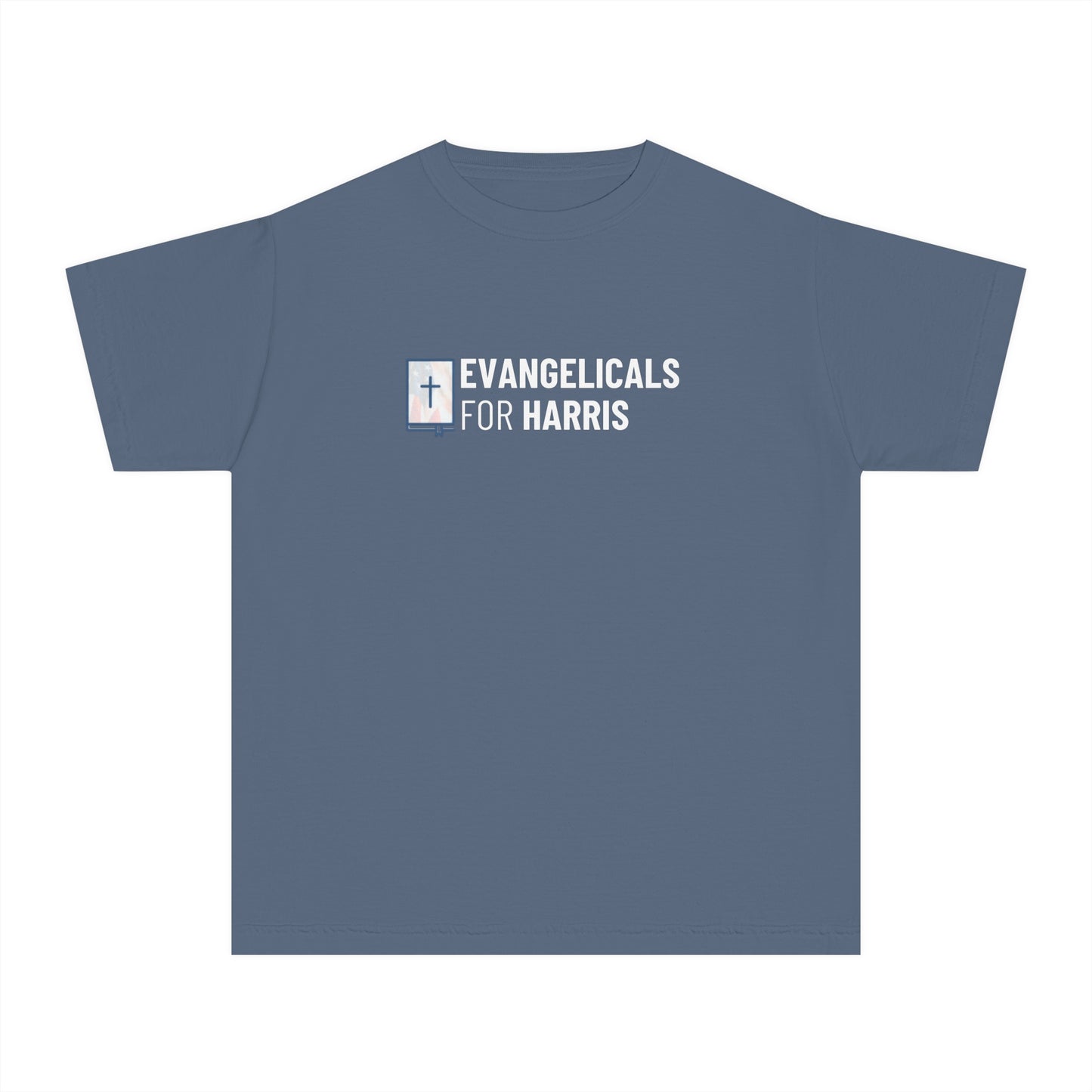 Youth Comfort Colors Unisex Evangelicals For Harris Tee