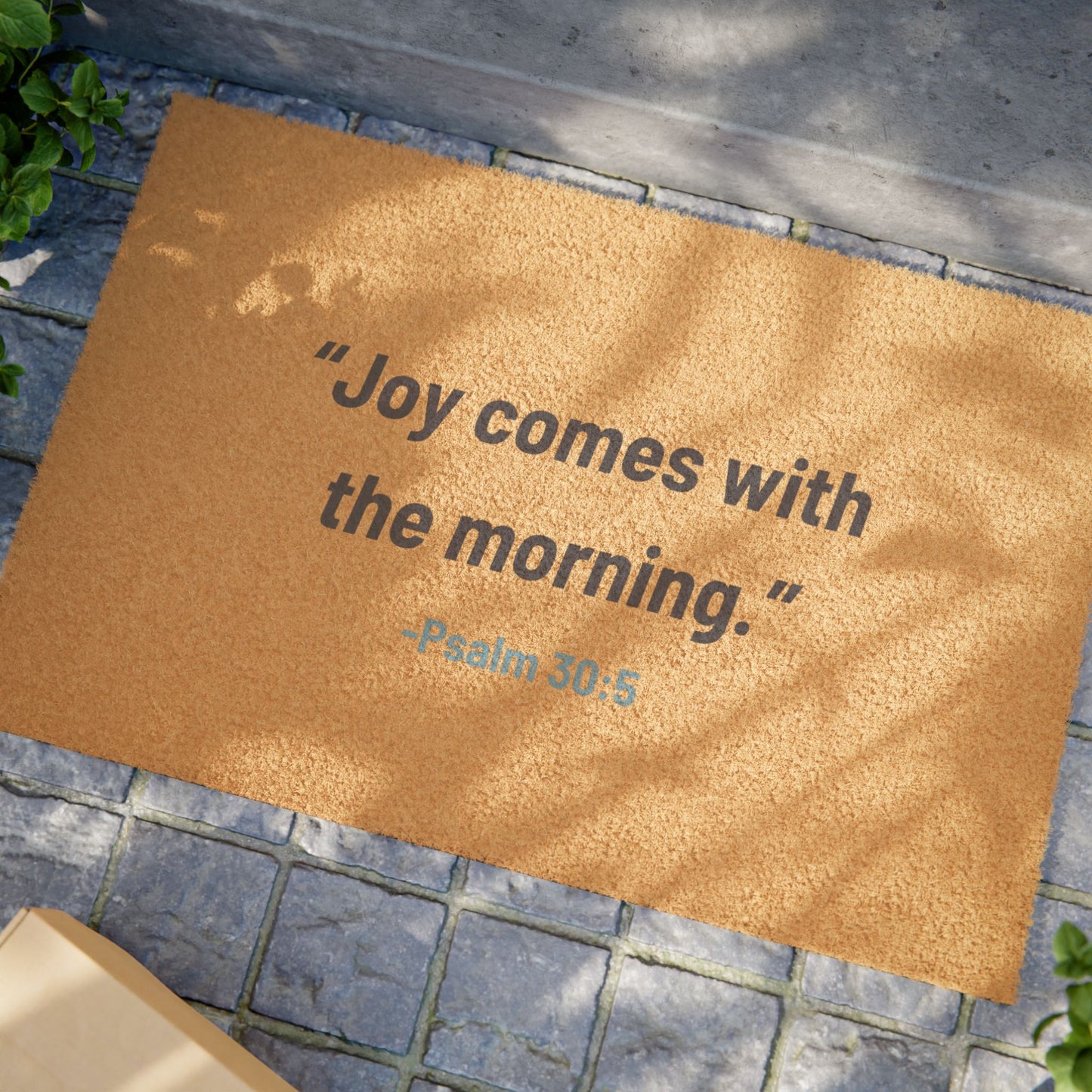 Joy Comes With the Morning - Doormat