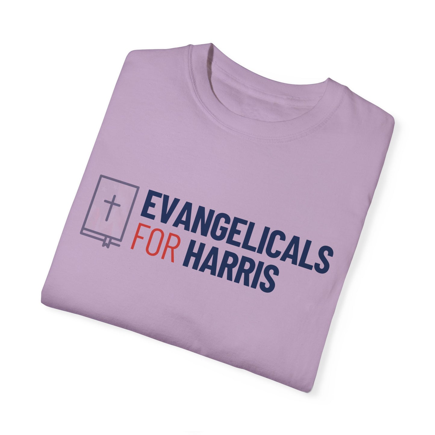 Evangelicals For Harris Logo Garment-Dyed T-Shirt