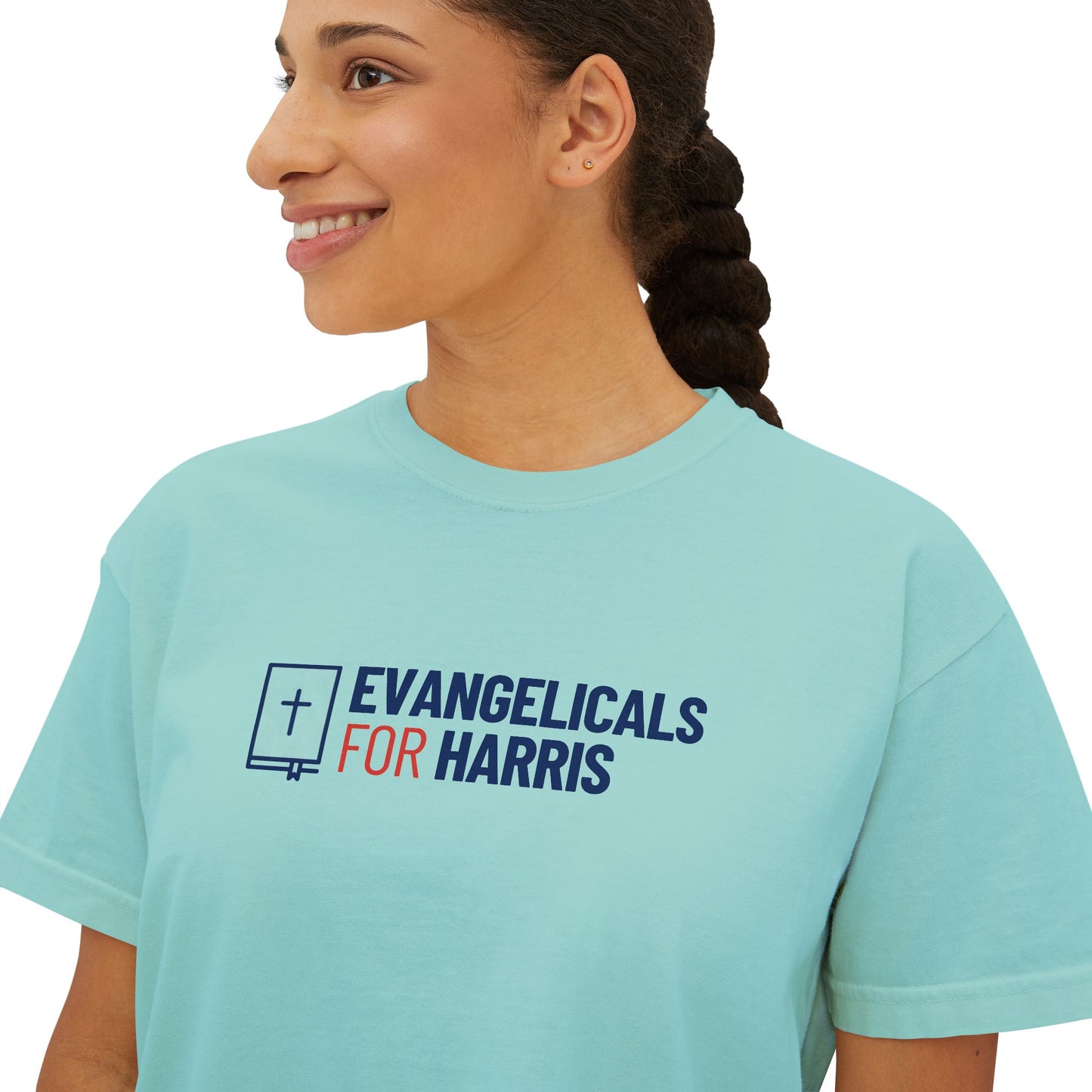 Evangelicals For Harris Women's Boxy Tee