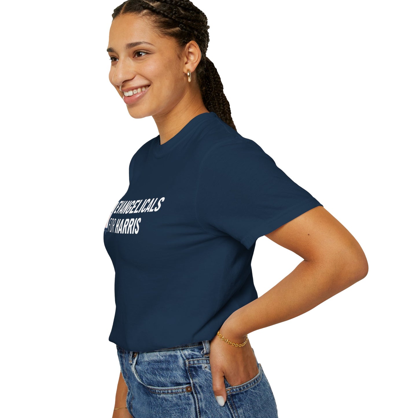 Evangelicals For Harris Logo Garment-Dyed T-Shirt