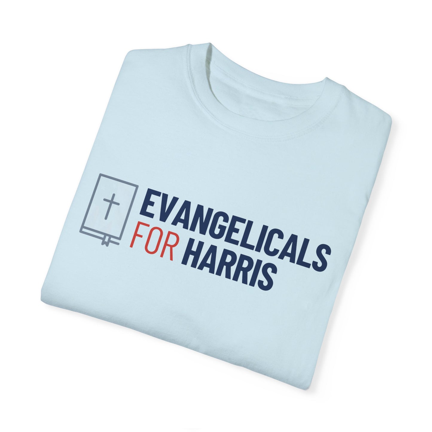 Evangelicals For Harris Logo Garment-Dyed T-Shirt