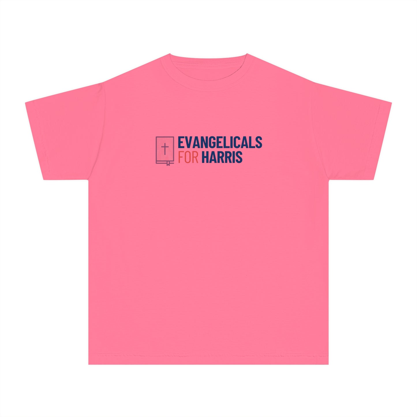 Youth Comfort Colors Unisex Evangelicals For Harris Tee