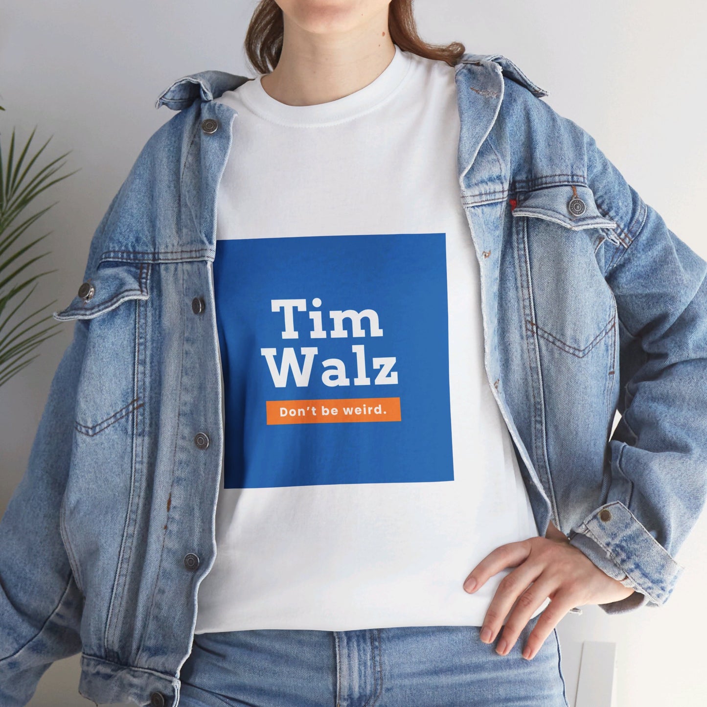 Tim Walz "Don't Be Weird" T-Shirt