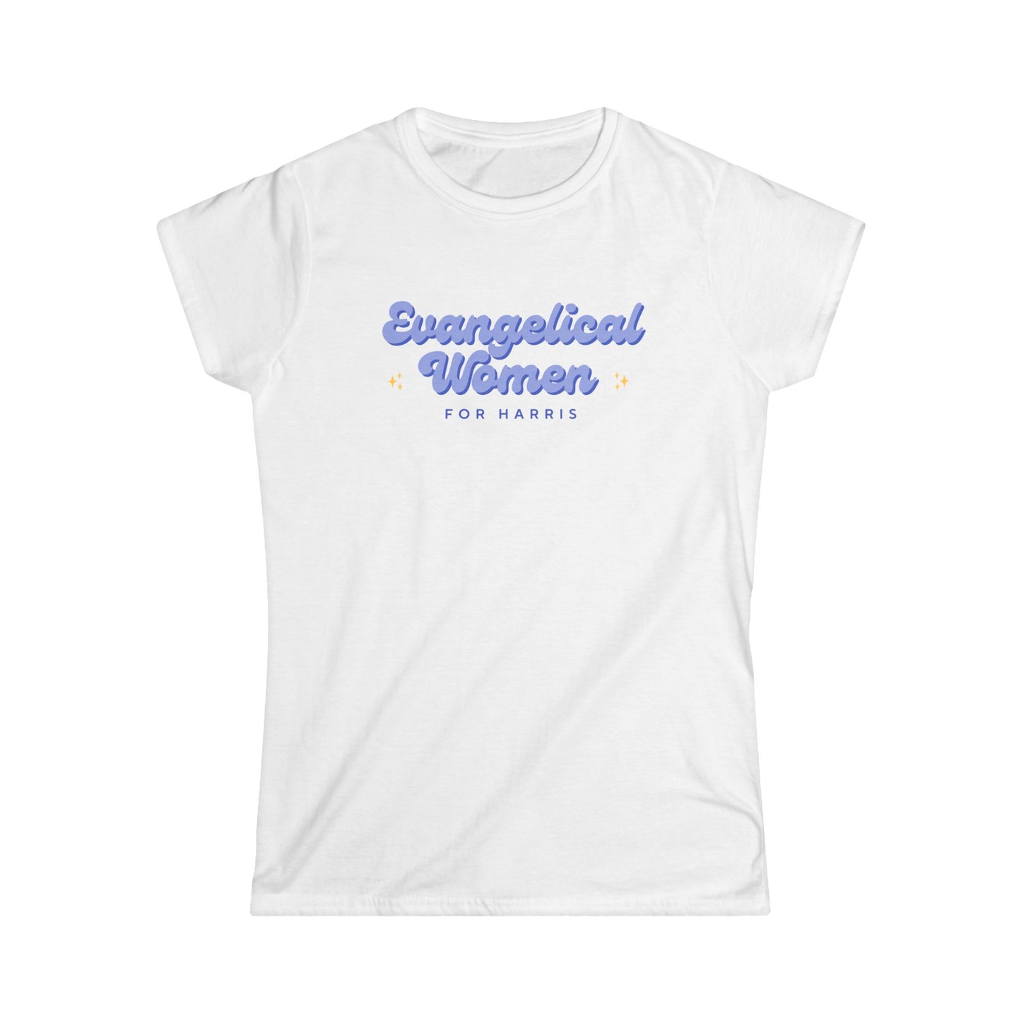 Evangelical Women For Harris Softstyle Women's Tee