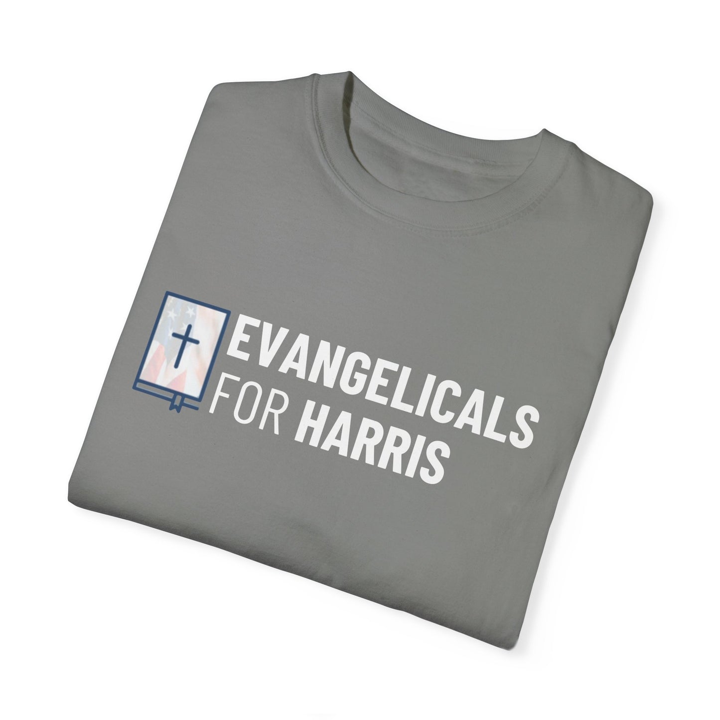 Evangelicals For Harris Logo Garment-Dyed T-Shirt